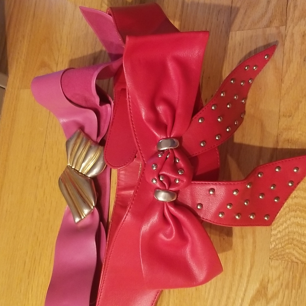 Pair of vintage belts